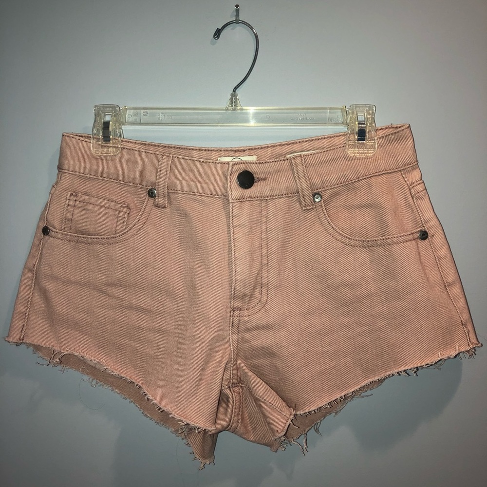 ⭐️3/$30 Pink denim shorts